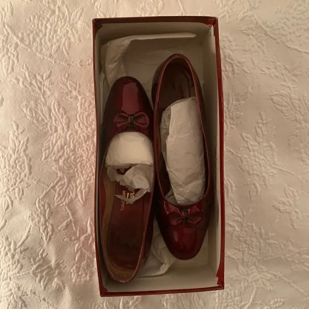 Women's Vintage Red Salvatore Ferragamo Shoes